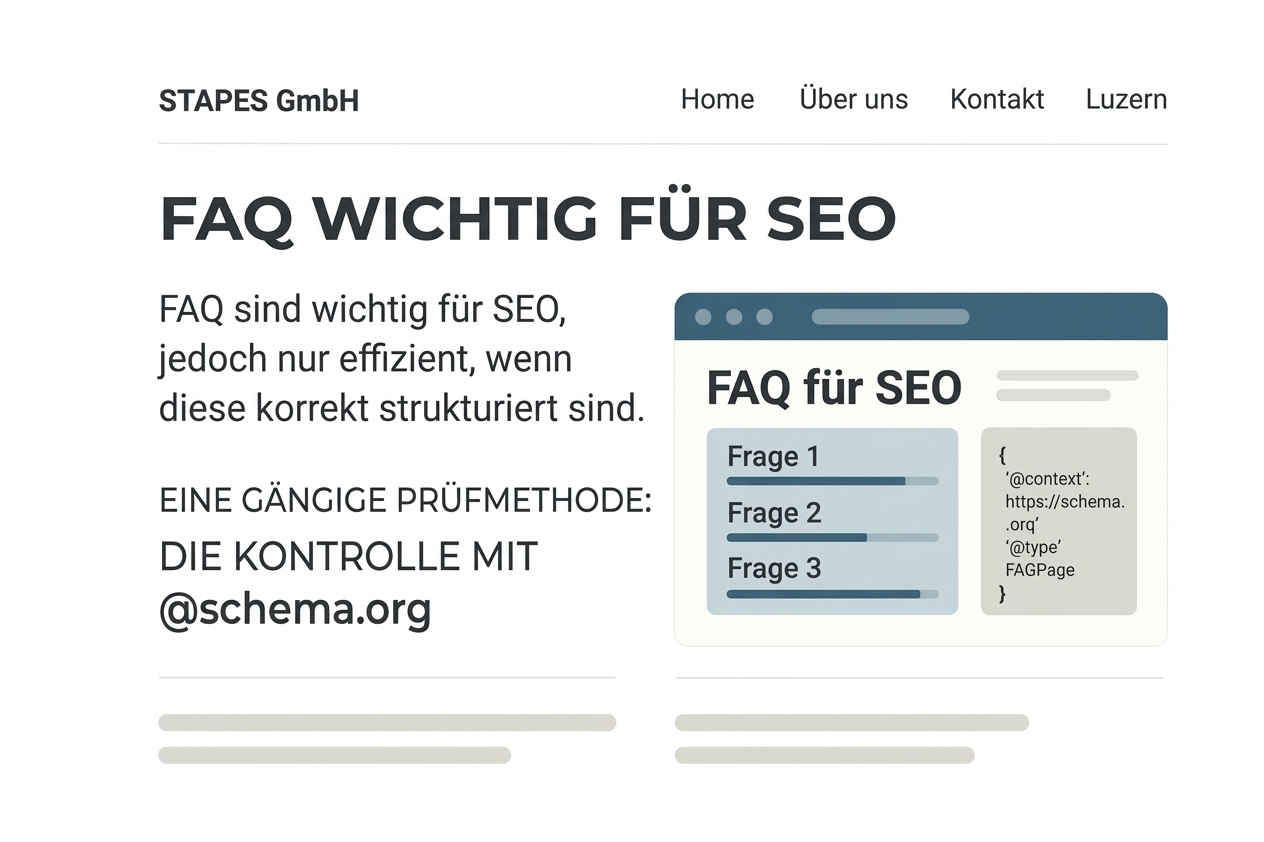 FAQ strukturieren für SEO mit schema.org