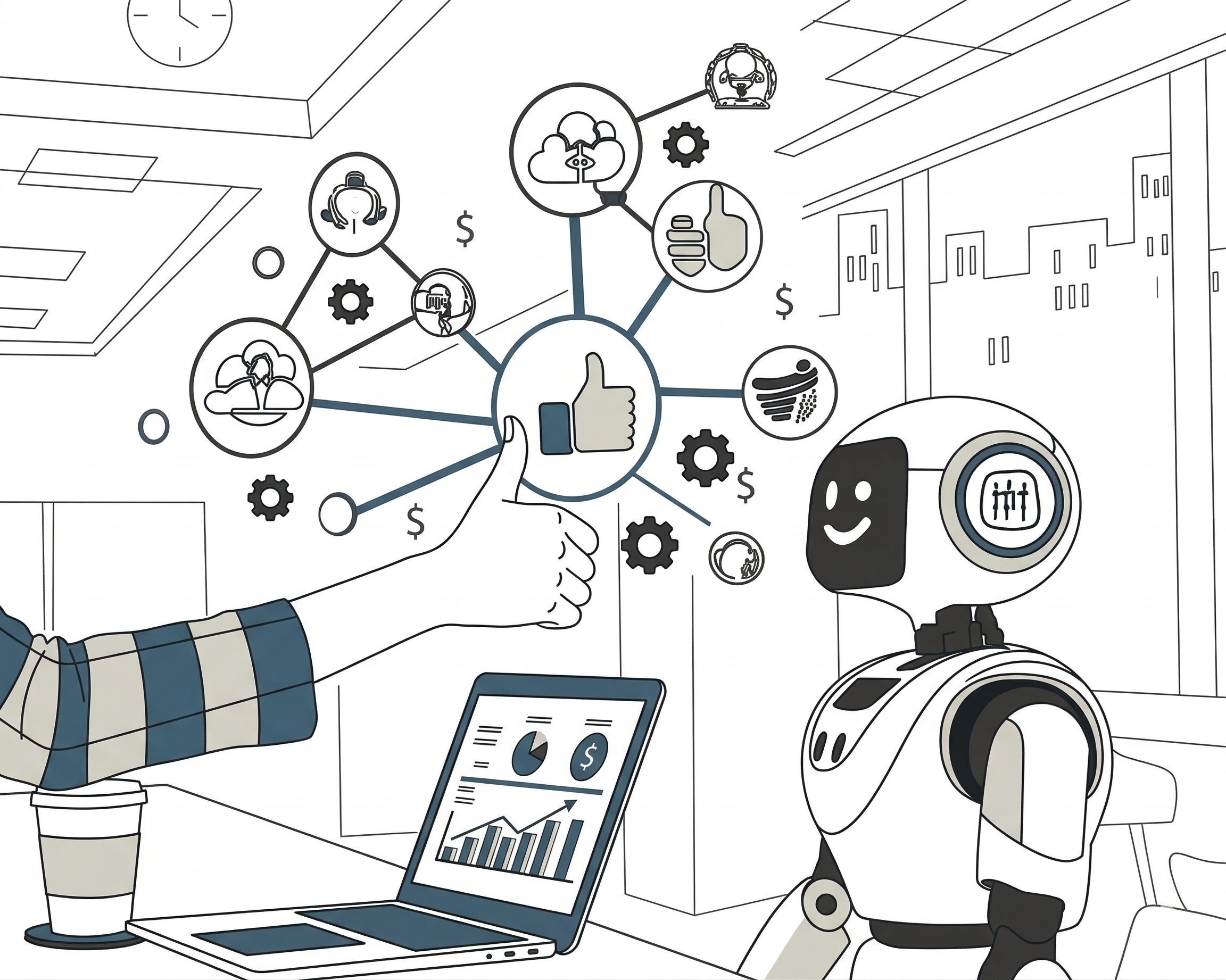 KI-Marketing – Diagramm Effizienz